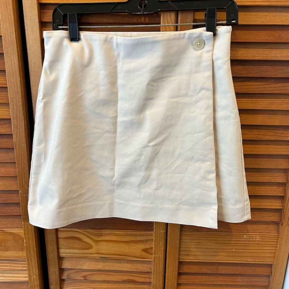 Babaton wrap skirt with buttons